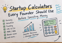 Startup Calculators Every Founder Should Use Before Spending Money